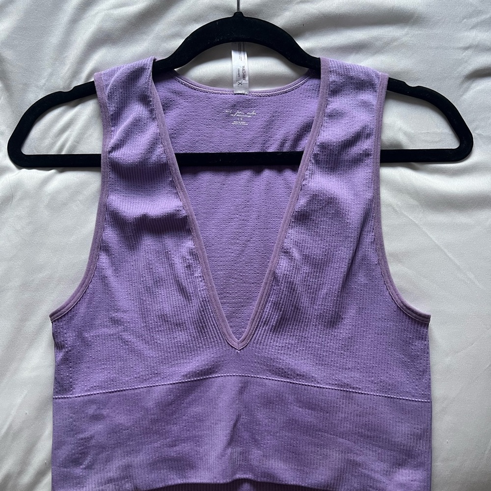 Lavender Sleeveless Women's Top